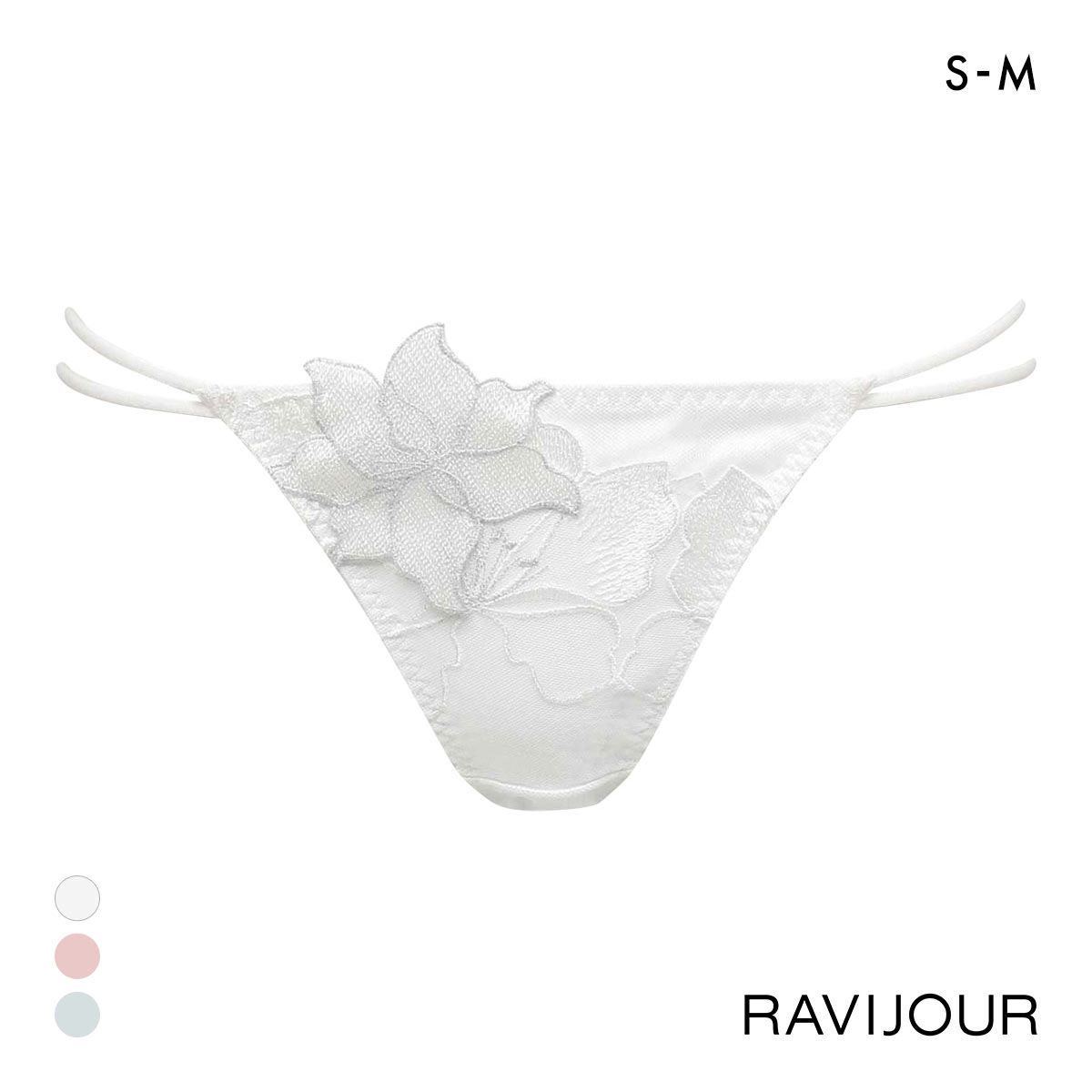 ラヴィジュール RAVIJOUR フルブルーム アシンメトリーショーツ スタンダード 単品 バックレース