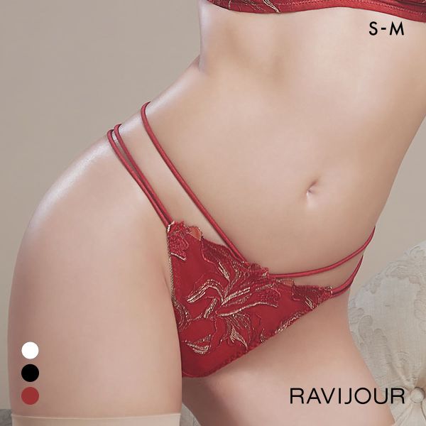 ラヴィジュール クラリス ストリングコード Tバックショーツ SM バックレース 透け ストリング RAVIJOUR