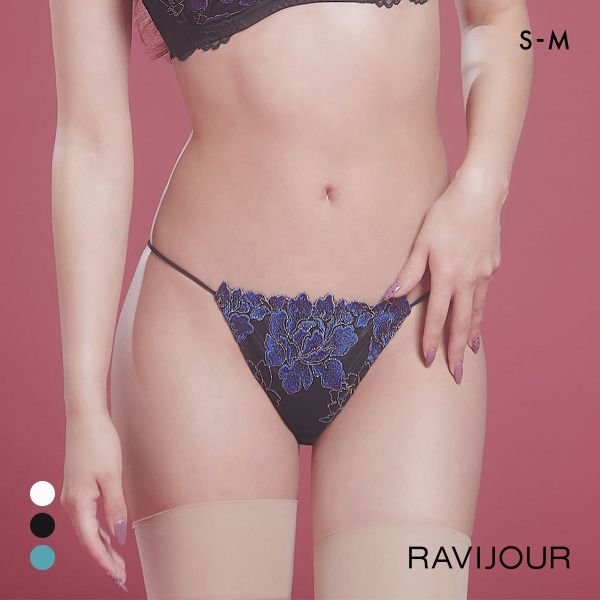 ラヴィジュール ルナリア レースアップ ノーマルショーツ SM バックレース 透け RAVIJOUR