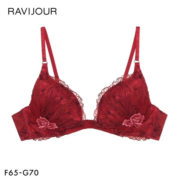 ラヴィジュール フェザーセレステ トリックリフト ブラジャー 大きいサイズ FG 盛り 谷間 バストアップ リフトアップ RAVIJOUR