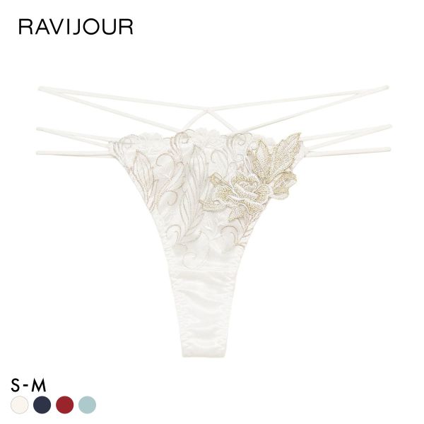 ラヴィジュール フェザーセレステ ストリングコード Tバックショーツ セクシー ソング タンガ SM バックレース 透け RAVIJOUR