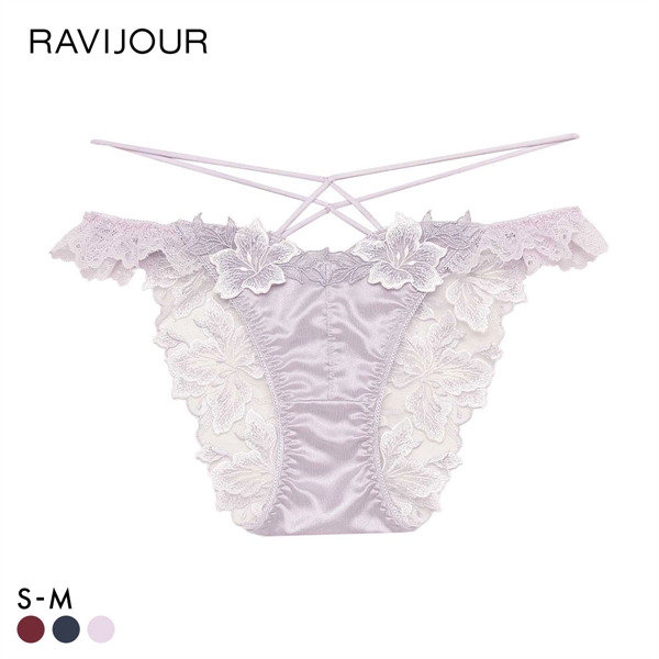 ラヴィジュール グロリアージュ フリルレース ショーツ ノーマルショーツ SM バックレース 透け RAVIJOUR