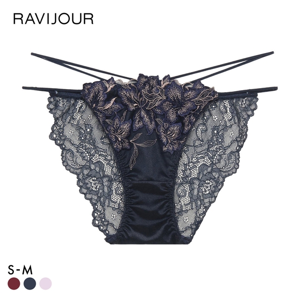 ラヴィジュール グロリアージュ ストレッチレース ショーツ ノーマルショーツ SM バックレース 透け RAVIJOUR