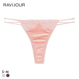 ラヴィジュール ベルベットニュイ Tバックショーツ ソング タンガ SM バックレース 透け RAVIJOUR