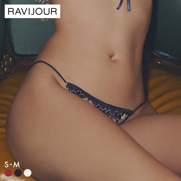 ラヴィジュール アルミラ エンブロイダリーレース ショーツ ノーマルショーツ SM バックレース 透け RAVIJOUR