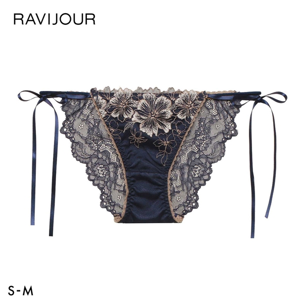 ラヴィジュール アルミラ サイドリボン ショーツ 紐パン ノーマルショーツ SM セクシー バックレース 透け RAVIJOUR