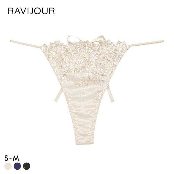 ラヴィジュール パルフルール ストレッチレース Tバックショーツ ソング タンガ SM セクシー バックレース 透け RAVIJOUR