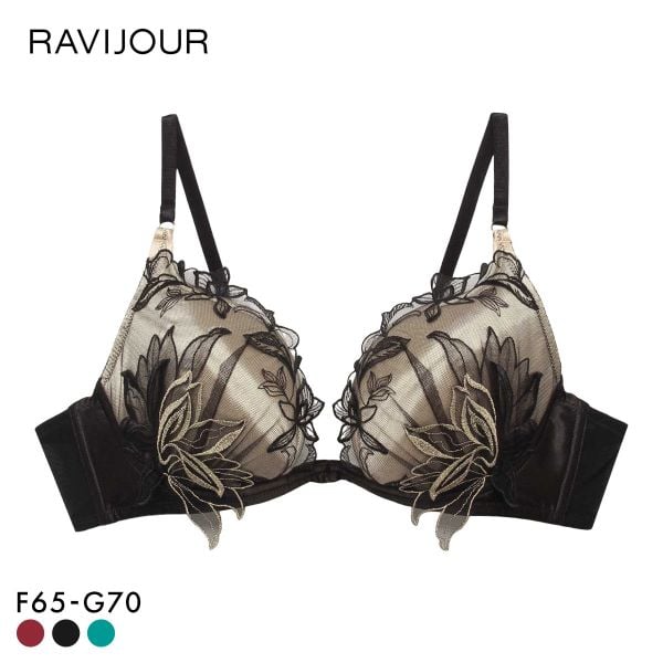 ラヴィジュール エルザ トリックリフト ブラジャー 大きいサイズ FG 盛り 谷間 バストアップ リフトアップ RAVIJOUR