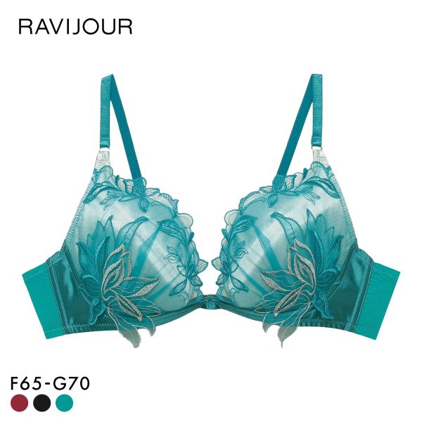 ラヴィジュール エルザ トリックリフト ブラジャー 大きいサイズ FG 盛り 谷間 バストアップ リフトアップ RAVIJOUR