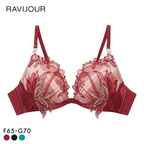 ラヴィジュール エルザ トリックリフト ブラジャー 大きいサイズ FG 盛り 谷間 バストアップ リフトアップ RAVIJOUR