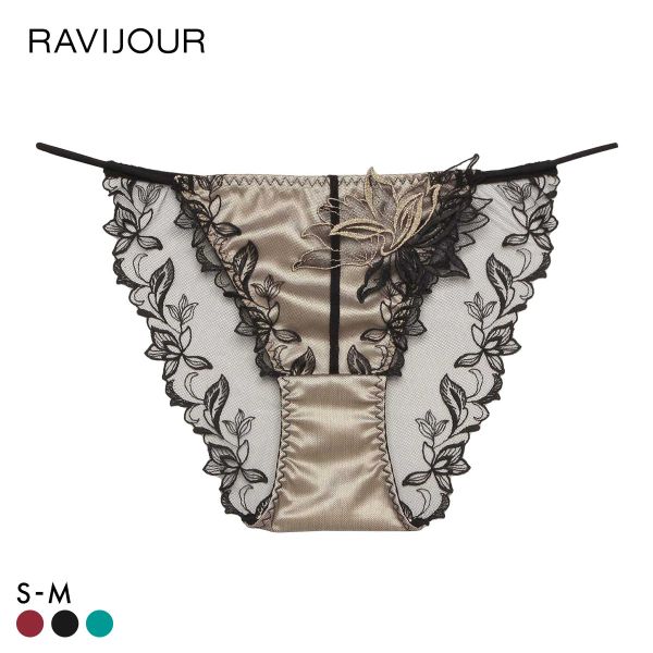 ラヴィジュール エルザ エンブロイダリーレース ショーツ ノーマルショーツ SM セクシー バックレース 透け RAVIJOUR