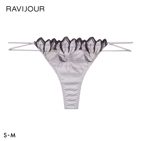 ラヴィジュール フィリナス ダブルストリングコード Tバックショーツ ソング タンガ SM セクシー バックレース 透け RAVIJOUR