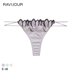 ラヴィジュール フィリナス ダブルストリングコード Tバックショーツ ソング タンガ SM セクシー バックレース 透け RAVIJOUR