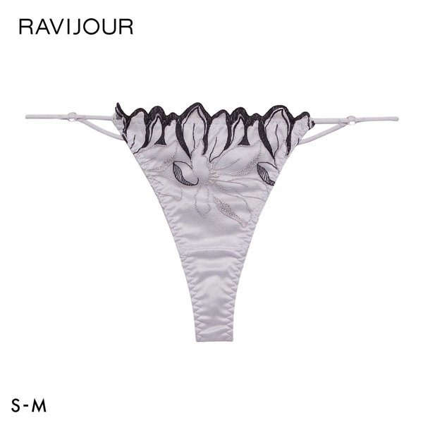 ラヴィジュール フィリナス エンブロイダリー Tバックショーツ ソング タンガ SM セクシー バックレース 透け RAVIJOUR