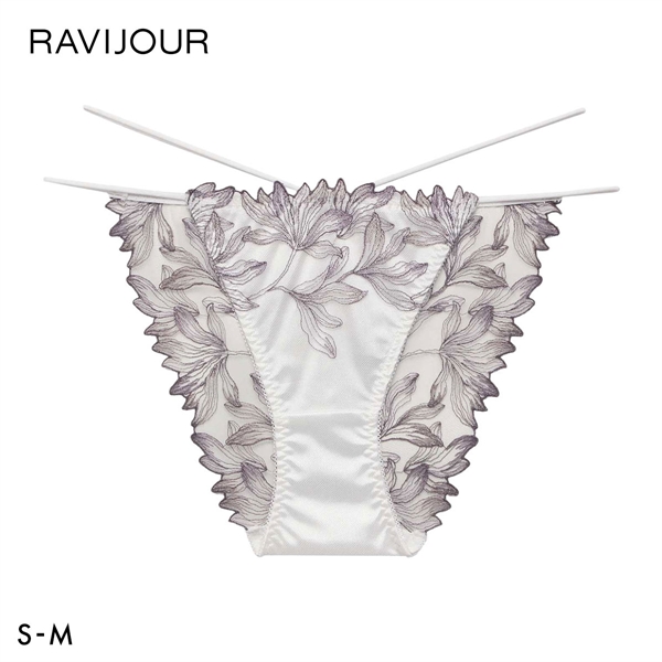 ラヴィジュール ミストフローラ エンブロイダリー ノーマルショーツ SM セクシー バックレース 総レース 透け RAVIJOUR