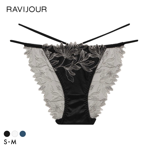 ラヴィジュール ミストフローラ エンブロイダリー ノーマルショーツ SM セクシー バックレース 総レース 透け RAVIJOUR