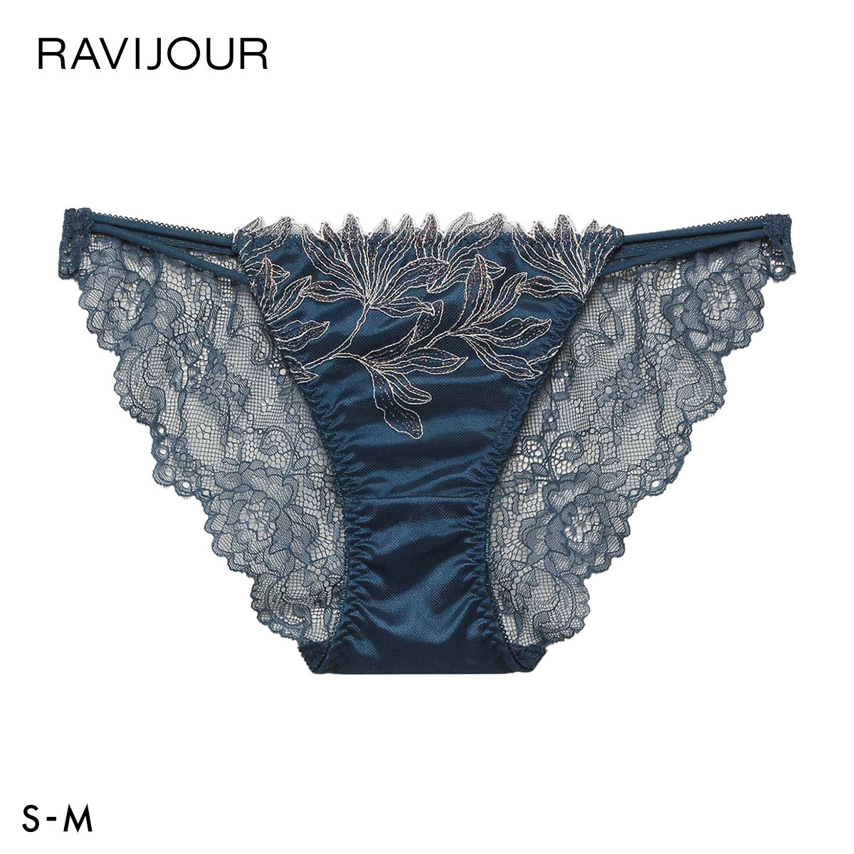 ラヴィジュール ミストフローラ ストレッチレース ノーマルショーツ SM セクシー バックレース 透け RAVIJOUR(GR-グリーン-S)