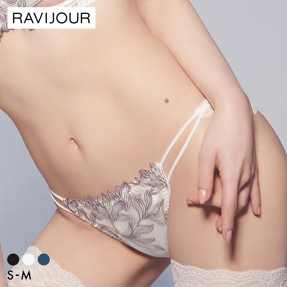 ラヴィジュール ミストフローラ ストレッチレース ノーマルショーツ SM セクシー バックレース 透け RAVIJOUR