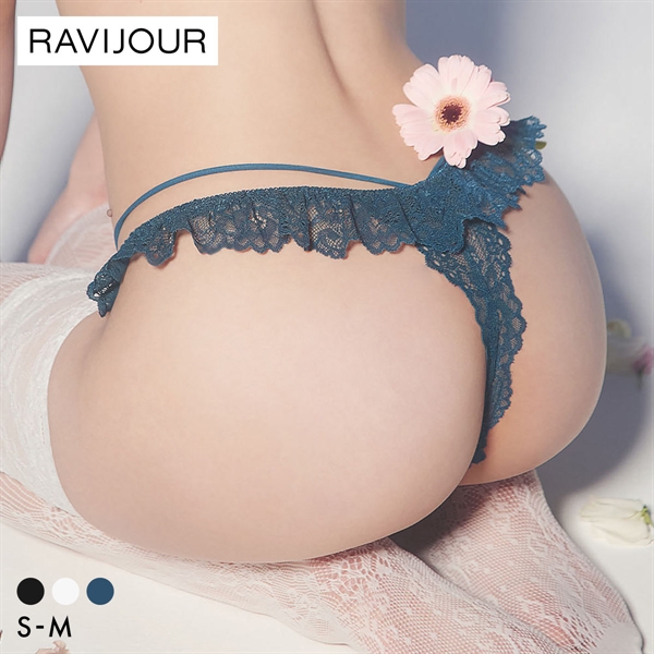 ラヴィジュール ミストフローラ ストレッチレース Tバックショーツ ソング タンガ SM セクシー バックレース 透け RAVIJOUR