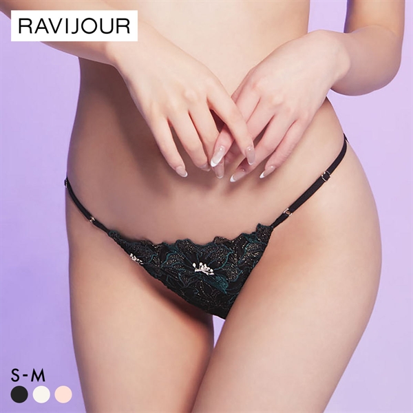 ラヴィジュール エリザベス ストレッチレース ノーマルショーツ SM セクシー バックレース 透け RAVIJOUR