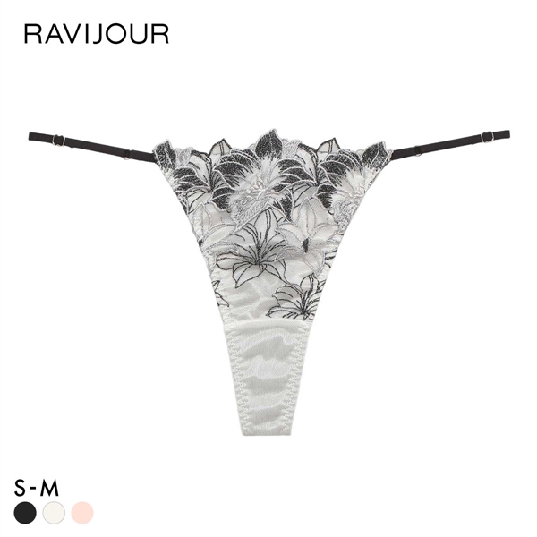 ラヴィジュール エリザベス ストレッチレース Tバックショーツ ソング タンガ SM セクシー バックレース 透け RAVIJOUR