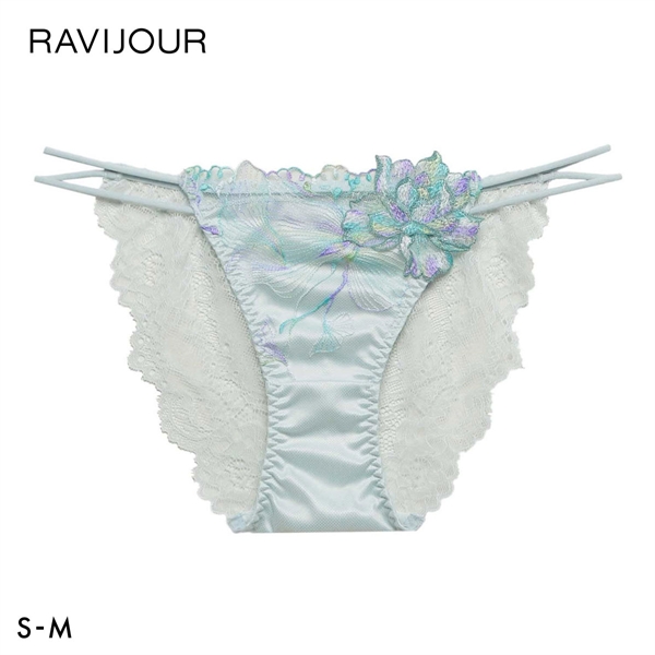 ラヴィジュール オーバーフラワー ストレッチレース ノーマルショーツ SM セクシー バックレース 透け RAVIJOUR
