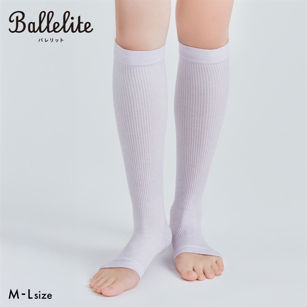 バレリット 着圧キュアソックス Ballelite