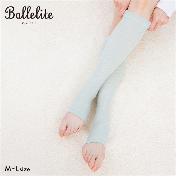 バレリット 着圧キュアソックス Ballelite