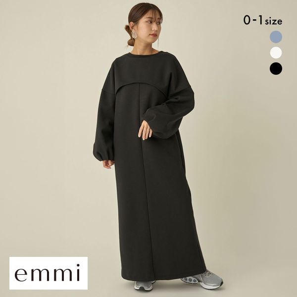エミ 3wayレイヤードダンボールワンピース emmi