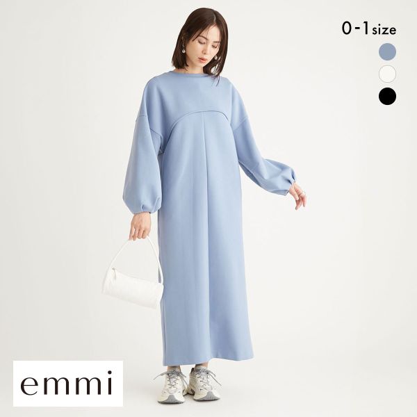 30%OFF エミ 3wayレイヤードダンボールワンピース emmi 30%OFF エミ 3wayレイヤードダンボールワンピース emmi
