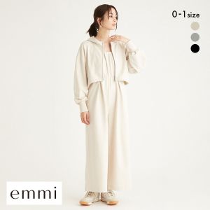 エミ パーカー×ベアオールインワンセット emmi