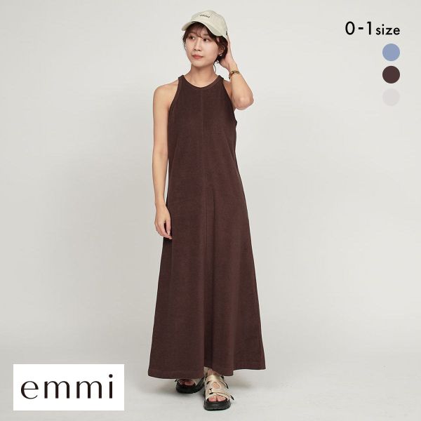 エミ emmi×PlaX TM パイルアメスリワンピース emmi