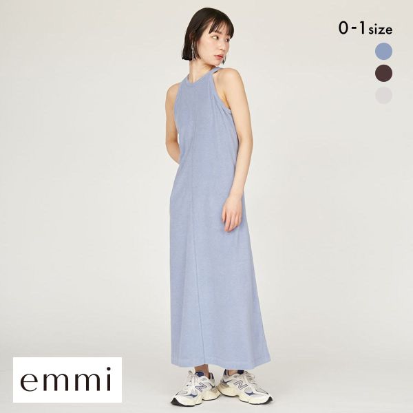 エミ emmi×PlaX TM パイルアメスリワンピース emmi
