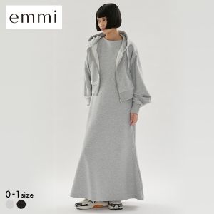 エミ 裏毛フーディー×ワンピースセット emmi