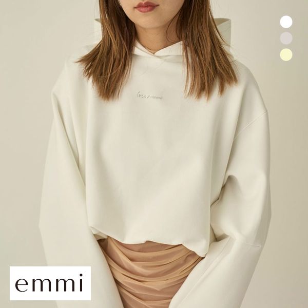 エミ IPSA／emmi ダンボールフーディートップス emmi