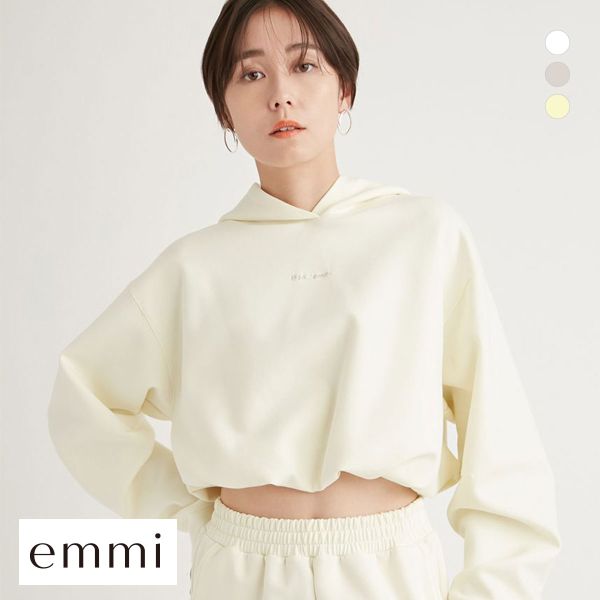 エミ IPSA／emmi ダンボールフーディートップス emmi