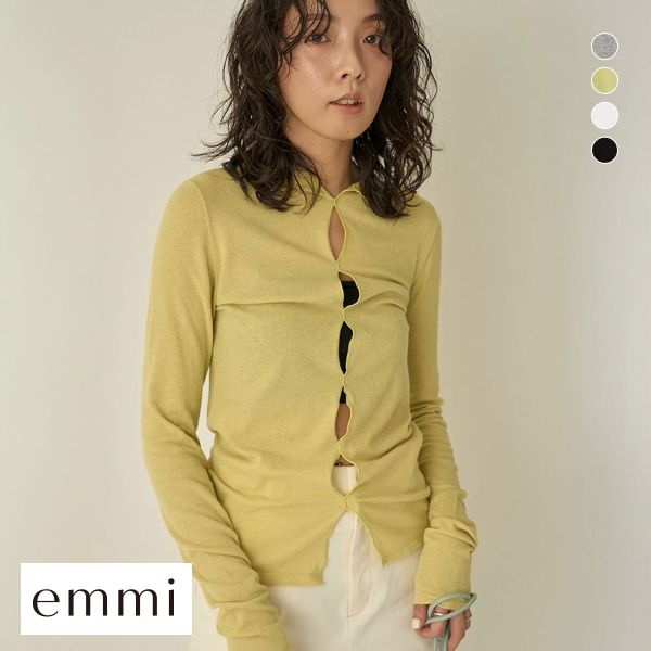 エミ 2wayスラブ天竺トップス emmi