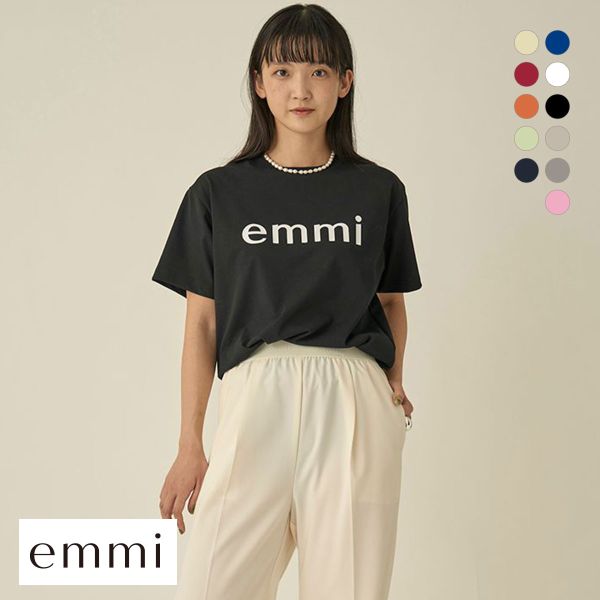 エミ 10th eco emmiロゴTシャツ emmi