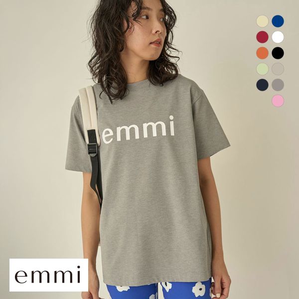 エミ 10th eco emmiロゴTシャツ emmi