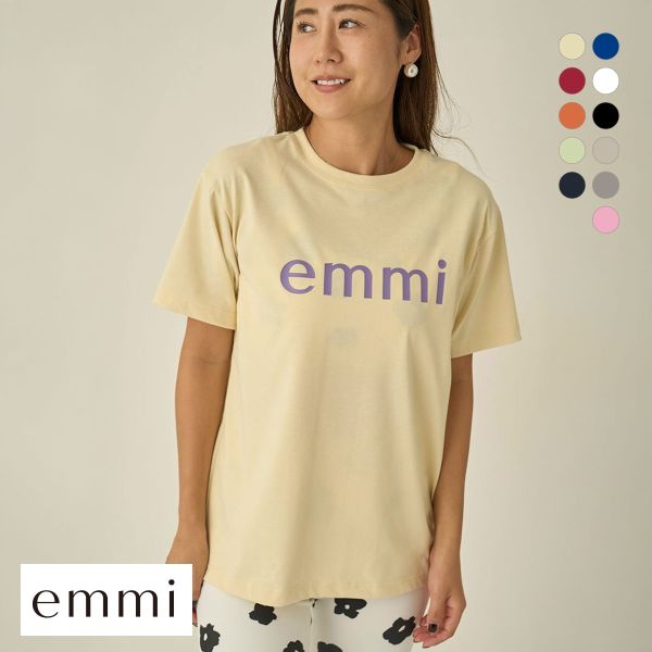 エミ 10th eco emmiロゴTシャツ emmi