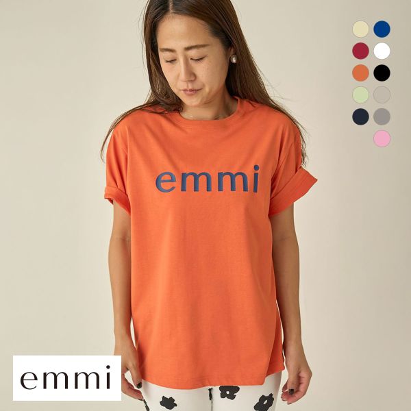 エミ 10th eco emmiロゴTシャツ emmi