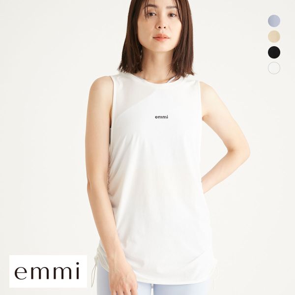 20%OFF エミ eco サイドドロストタンクトップ emmi 20%OFF エミ eco サイドドロストタンクトップ emmi