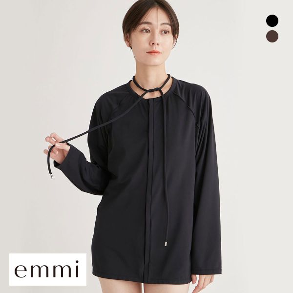 エミ ラッシュガードカーディガン emmi