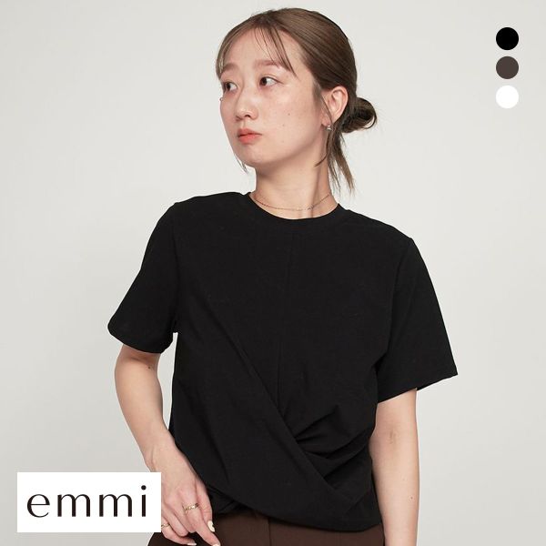 エミ コンパクトデザインTシャツ emmi