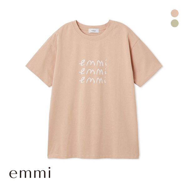 エミ emmi×ecostore UpDRIFT emmiロゴTシャツ emmi