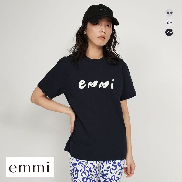 エミ ペイントemmiロゴシャツ emmi