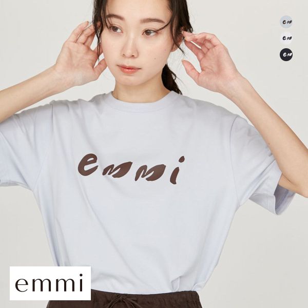エミ ペイントemmiロゴシャツ emmi