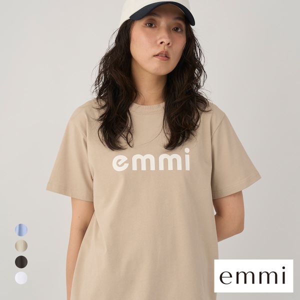 エミ ロゴTシャツ emmi