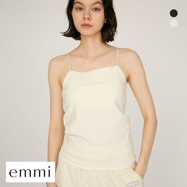 エミ カップ付きインナーキャミソール カップ付き キャミソール emmi エミ カップ付きインナーキャミソール カップ付き キャミソール emmi