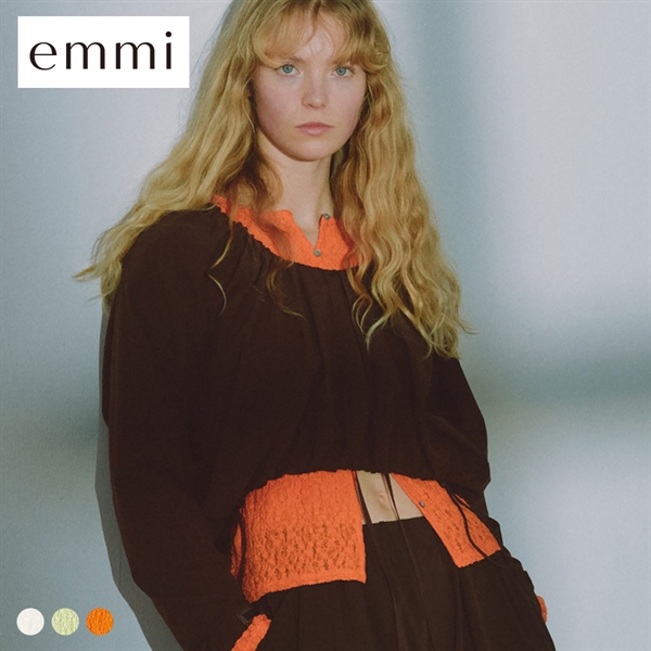 エミ 2wayストレッチレースカットソー emmi